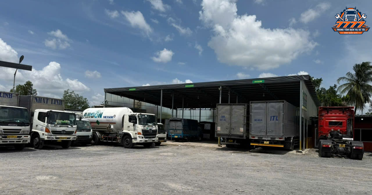 Xưởng dịch vụ xe tải