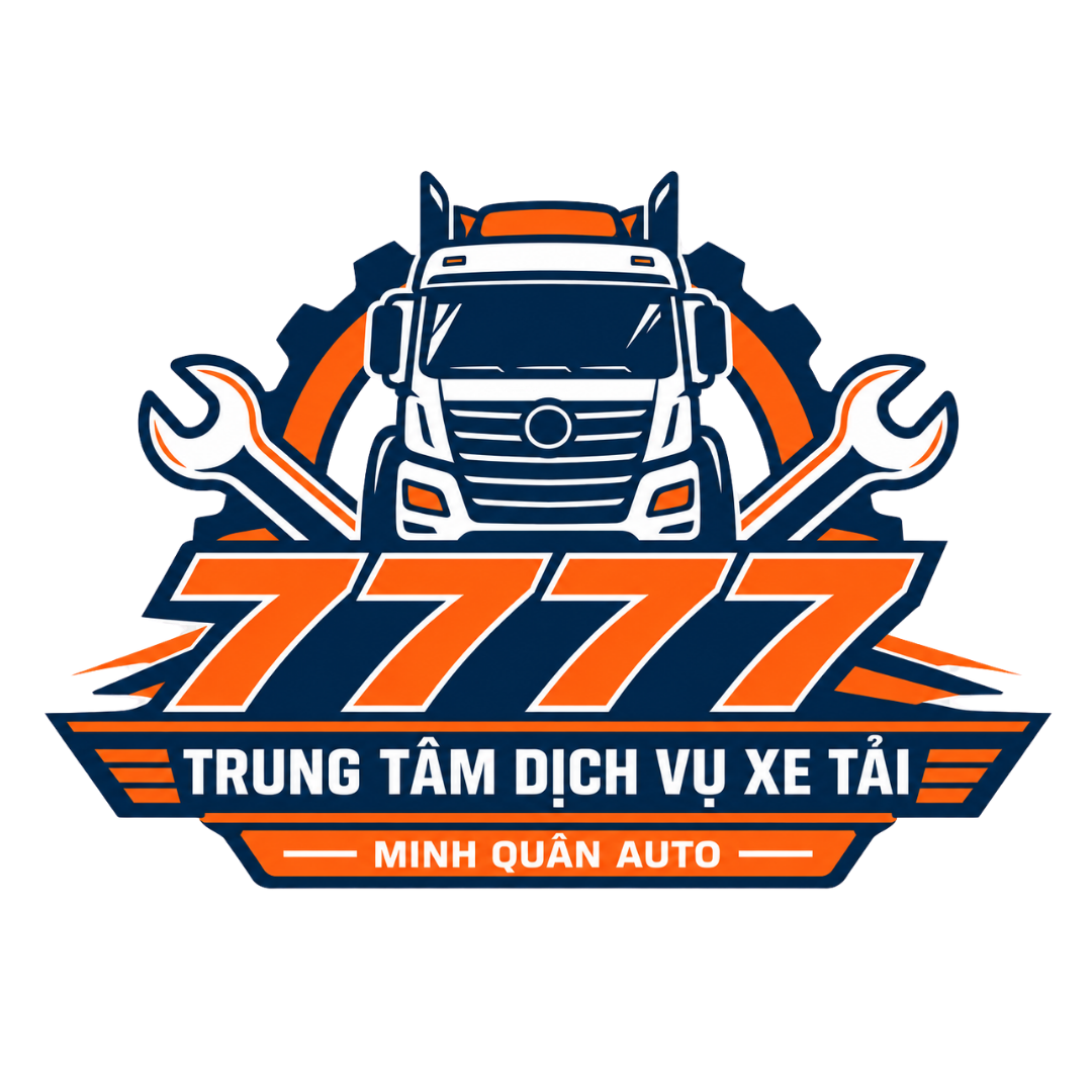 Logo Trung Tâm Dịch Vụ Xe Tải 7777